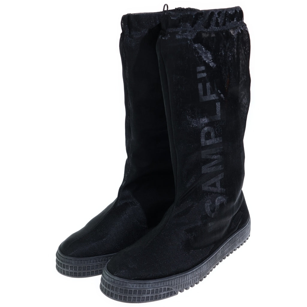OFF-WHITE(オフホワイト) 18AW サンプル ロング ブーツ ブラック OMIA100F187990151001