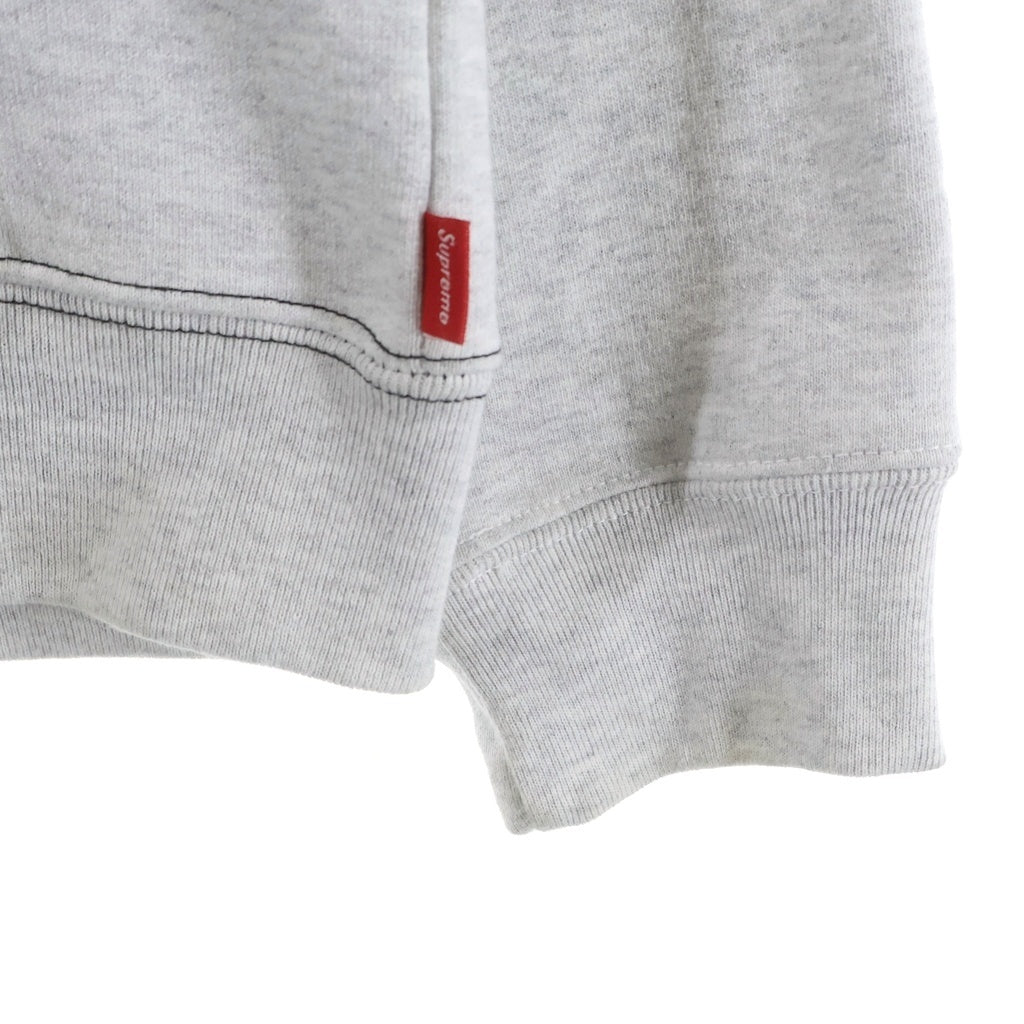 SUPREME(シュプリーム) 18AW Split Crewneck Sweatshirt スプリット クルーネック スウェット シャツ トレーナー ブラック/グレー