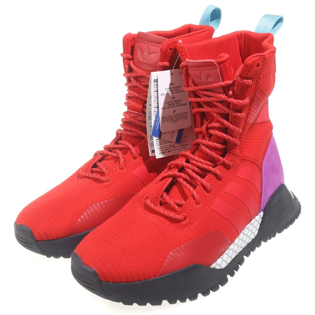 adidas(アディダス) HF/1.3 PK BZ0611 ハイカットスニーカー レッド US10/28cm