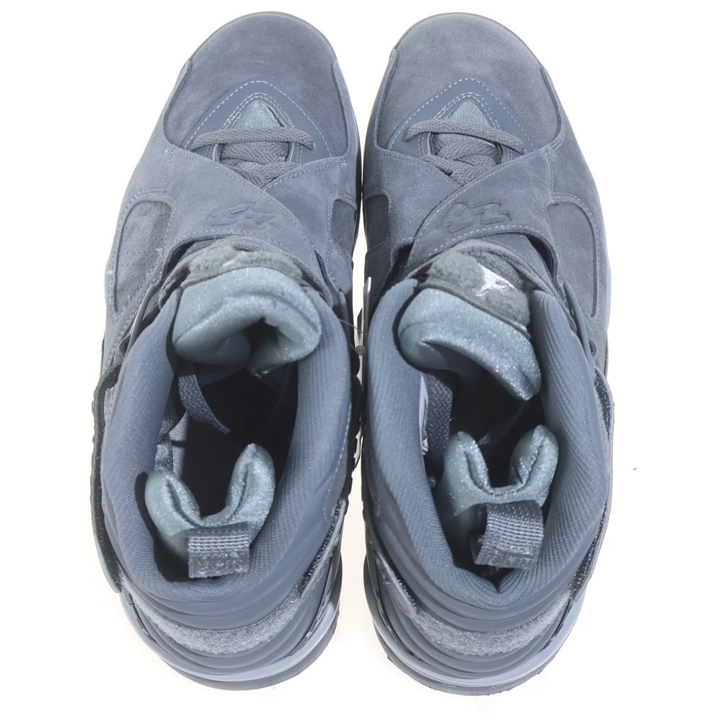 NIKE(ナイキ) AIR JORDAN 8 RETRO COOL GREY 305381-014 エアジョーダン8 クールグレー ハイカットスニーカー グレー US10.5/28.5cm