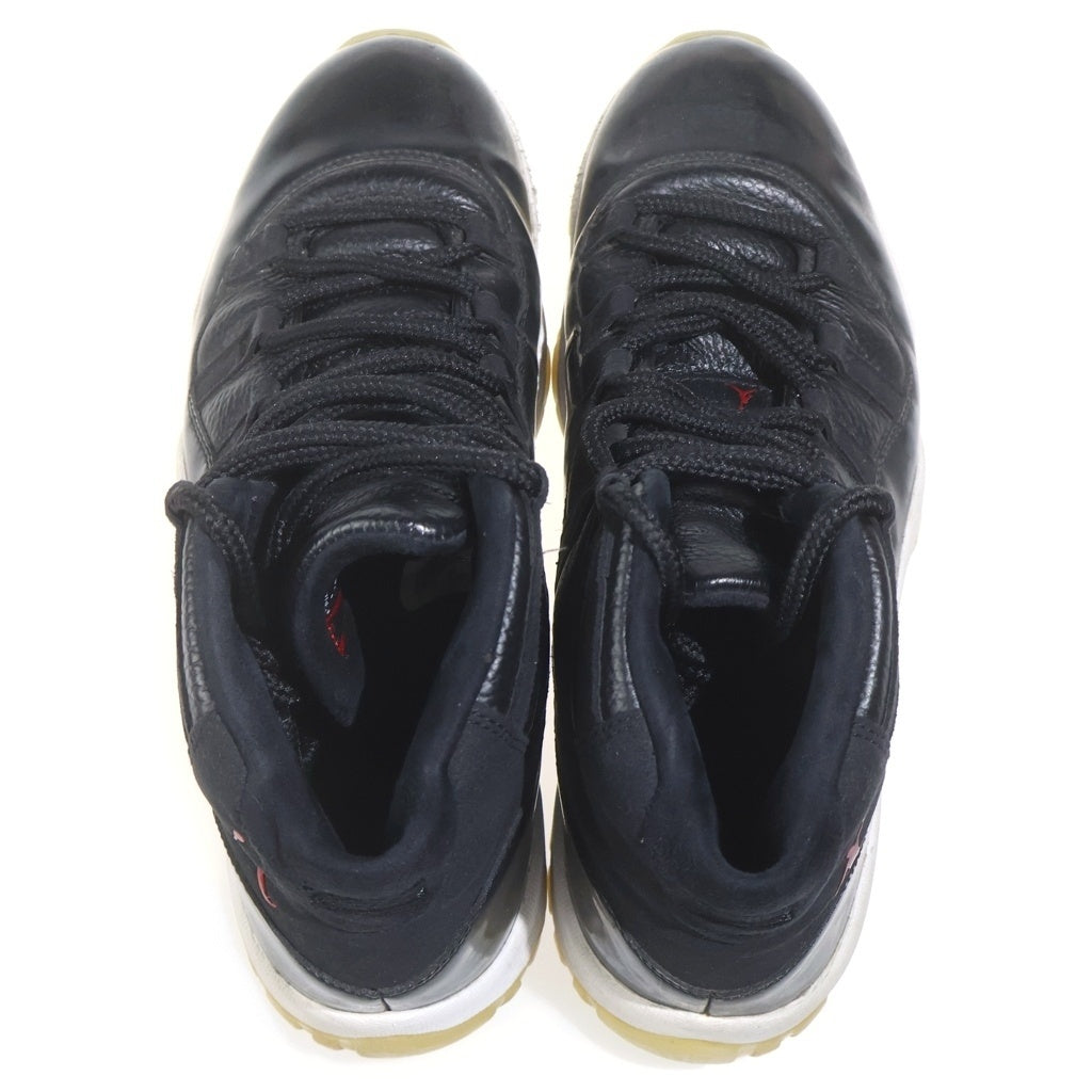 NIKE(ナイキ) 【観賞用 2015年製】 AIR JORDAN 11 RETRO 72-10 378037-002 エアジョーダン11 レトロ ハイカットスニーカー ブラック US11/29cm