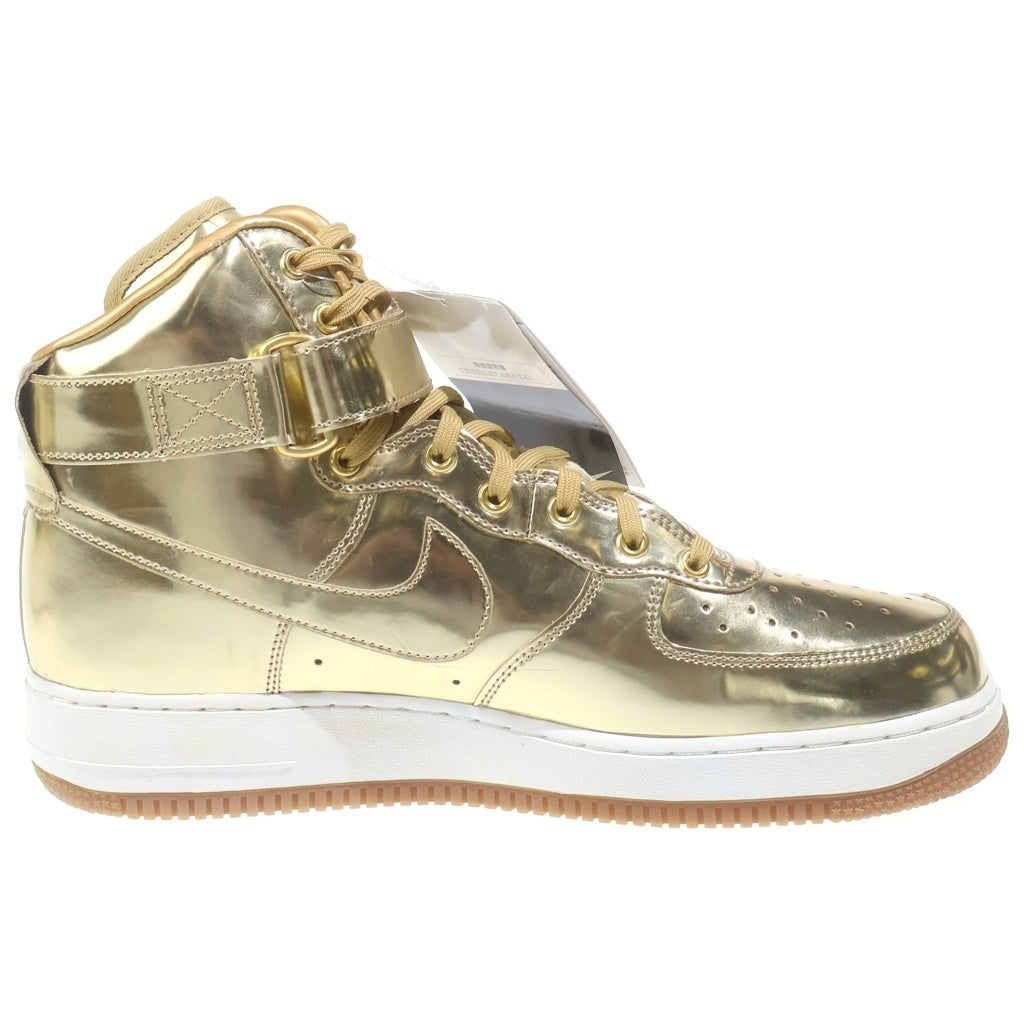 NIKE(ナイキ) 【観賞用 2016年製】 ID AIR FORCE 1 HIGH 849064-991 アイディー エアフォース 1 ハイカットスニーカー メタリック ゴールド US10.5/28.5cm