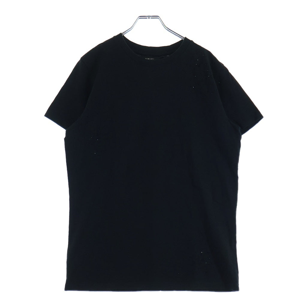 AMIRI(アミリ) ショットガン クルーネック半袖Tシャツカットソー ブラック