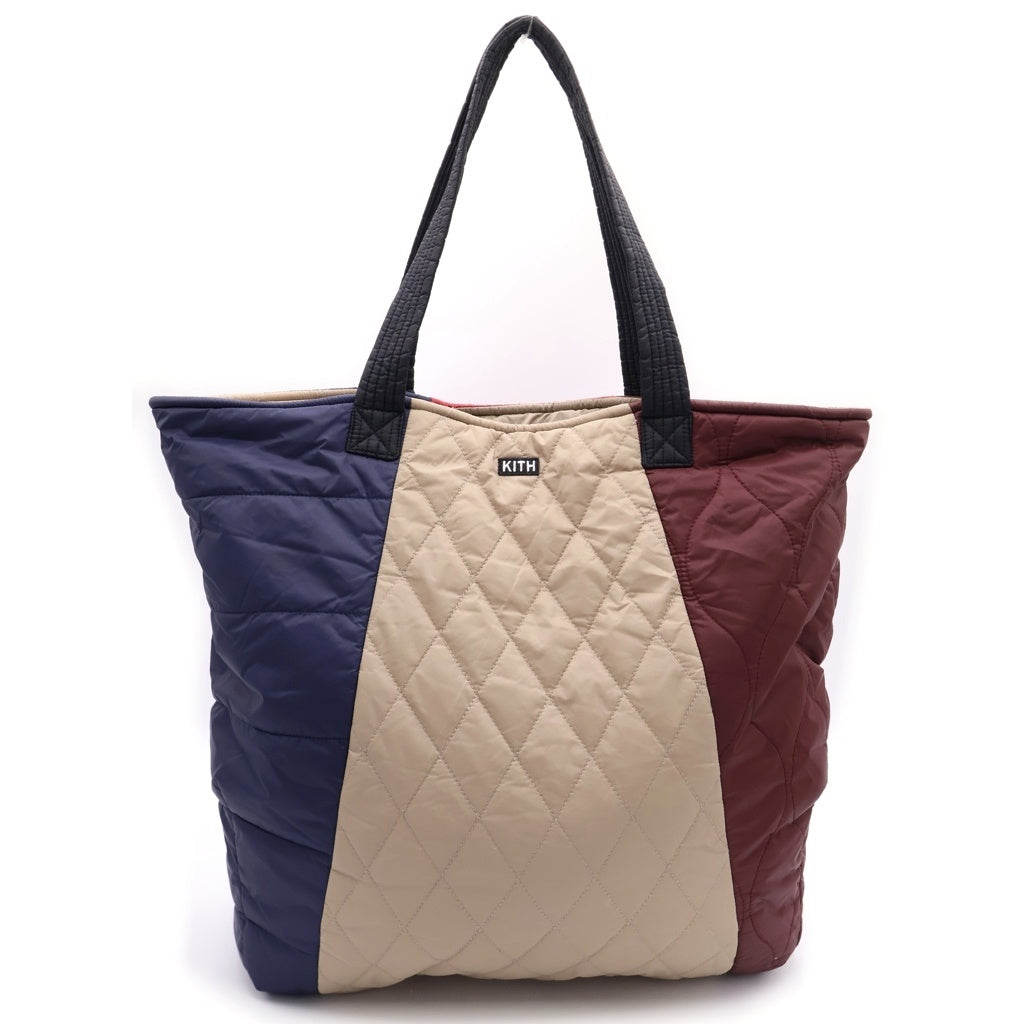 KITH(キス) キルティング ナイロン トートバッグ マルチ