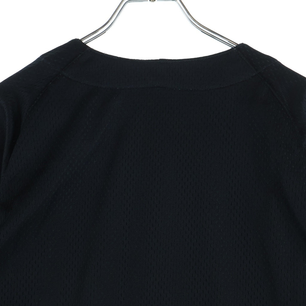 KITH(キス) 15SS ×Diamond Supply Co. Base Ball Shirt ダイヤモンド サプライ メッシュ ベースボール 半袖シャツ ブラック