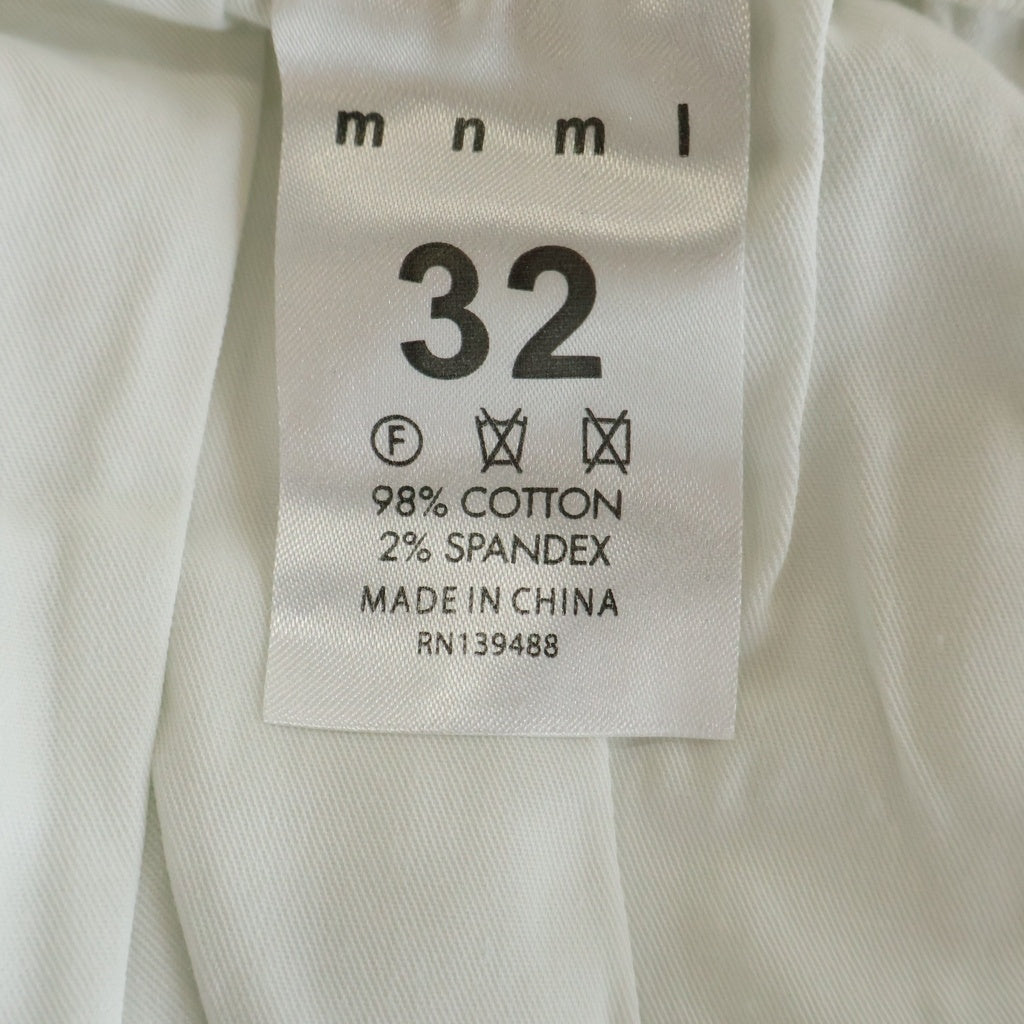 MNML(ミニマル) Stretch Denim ストレッチ スキニーデニムパンツ ホワイト