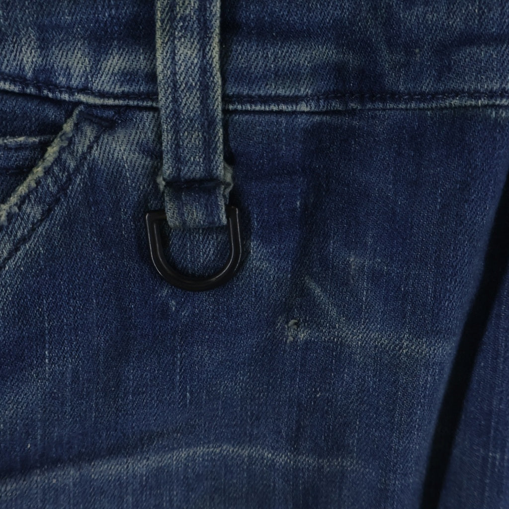 ISAMU KATAYAMA BACKLASH(イサムカタヤマバックラッシュ) 8.5oz ピッグスキン デニム オールインワン つなぎ インディゴ 1267-04