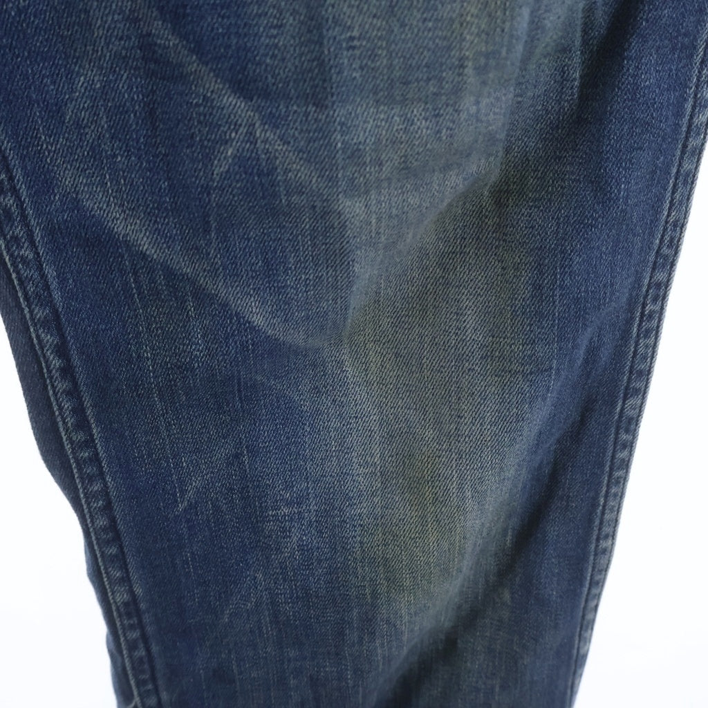 ISAMU KATAYAMA BACKLASH(イサムカタヤマバックラッシュ) 8.5oz ピッグスキン デニム オールインワン つなぎ インディゴ 1267-04