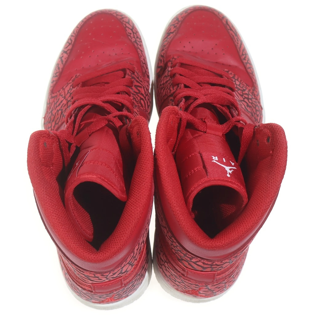 NIKE(ナイキ) AIR JORDAN 1 RETRO HIGH Red Elephant Print Safari 839115-600 エアジョーダン レトロ レッド ハイカットスニーカー レッド US10.5/28.5cm