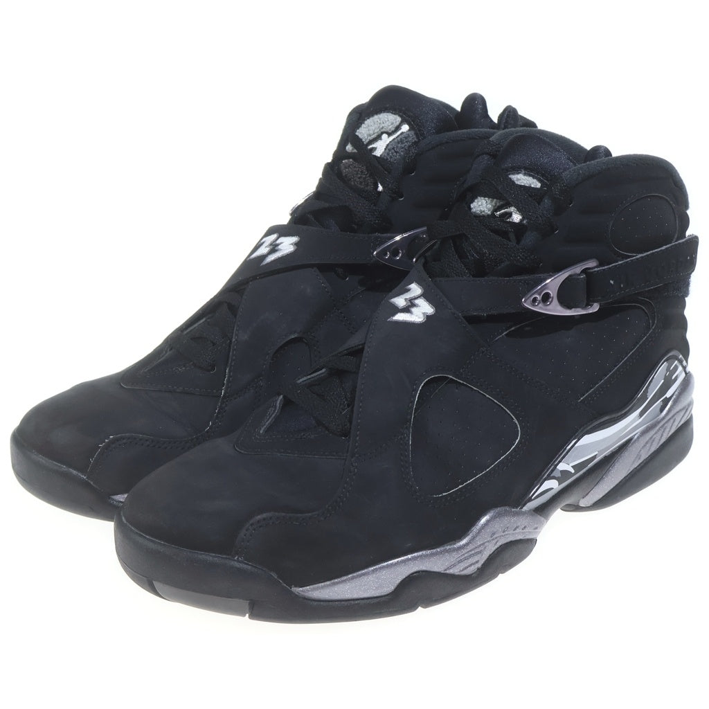 NIKE(ナイキ) AIR JORDAN 8 Retro Chrome 305381-003 エアジョーダン8 レトロ クローム ハイカットスニーカー ブラック US11/29cm