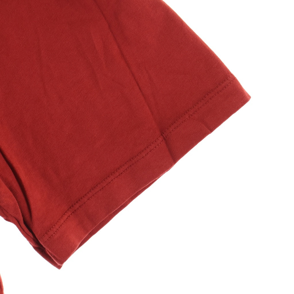 Maison Martin Margiela(メゾンマルタンマルジェラ) 18SS Vネック 半袖Tシャツ カットソー レッド S50GC0510 S22533