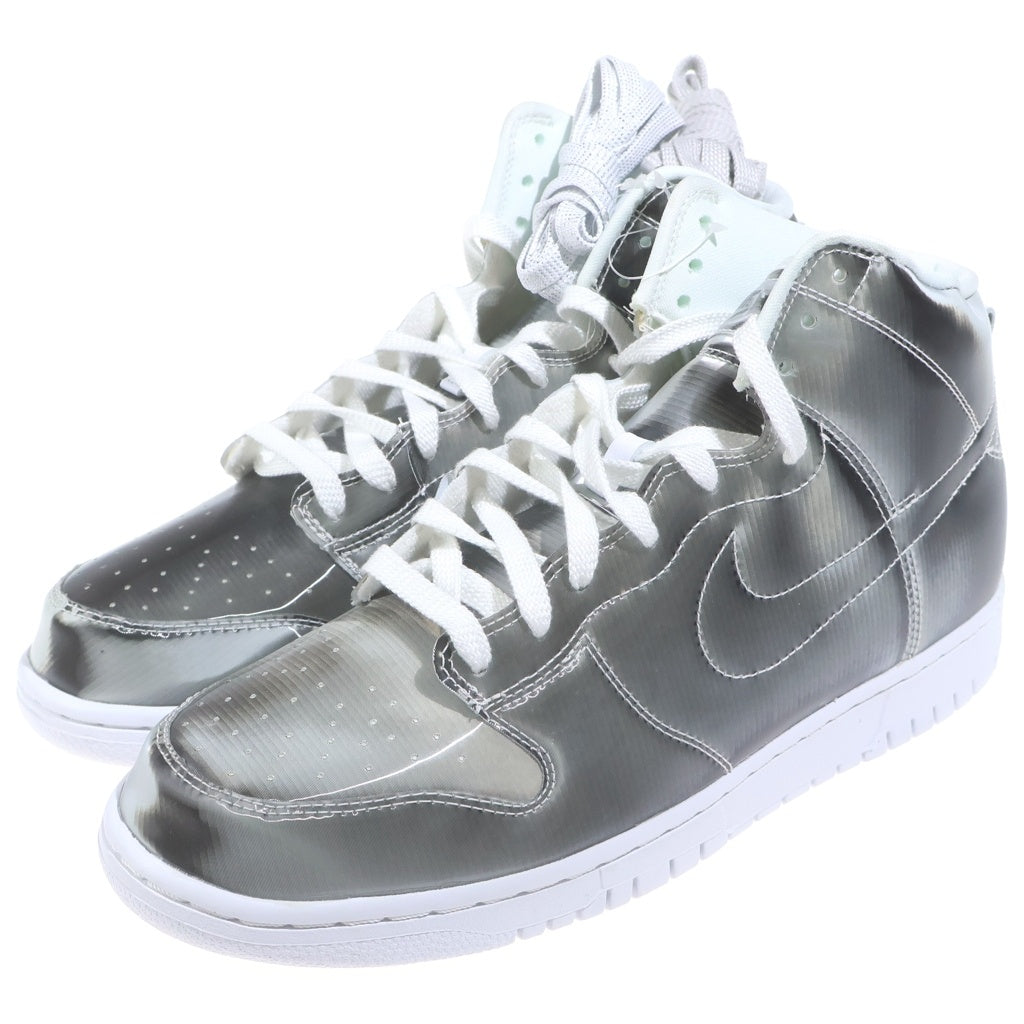 NIKE(ナイキ) ×CLOT DUNK HIGH DH4444-900 クロット ダンク ハイカットスニーカー シルバー US10.5/28.5cm