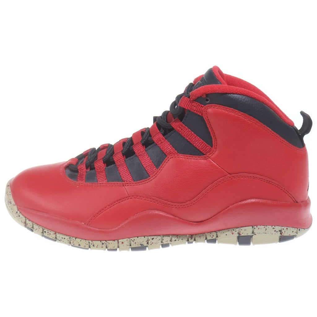 NIKE(ナイキ) AIR JORDAN 10 RETRO 30TH 705178-601 エアジョーダン 10 ハイカットスニーカー レッド US10/28cm