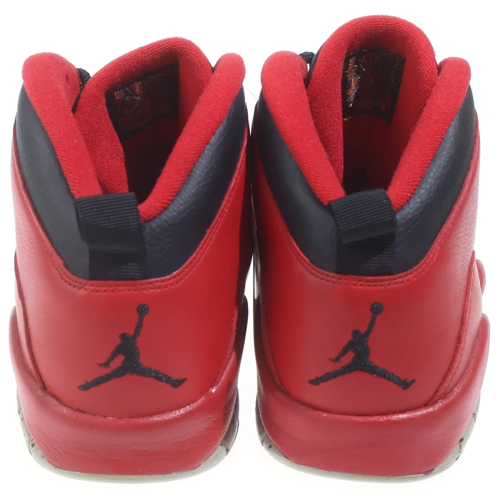 NIKE(ナイキ) AIR JORDAN 10 RETRO 30TH 705178-601 エアジョーダン 10 ハイカットスニーカー レッド US10/28cm