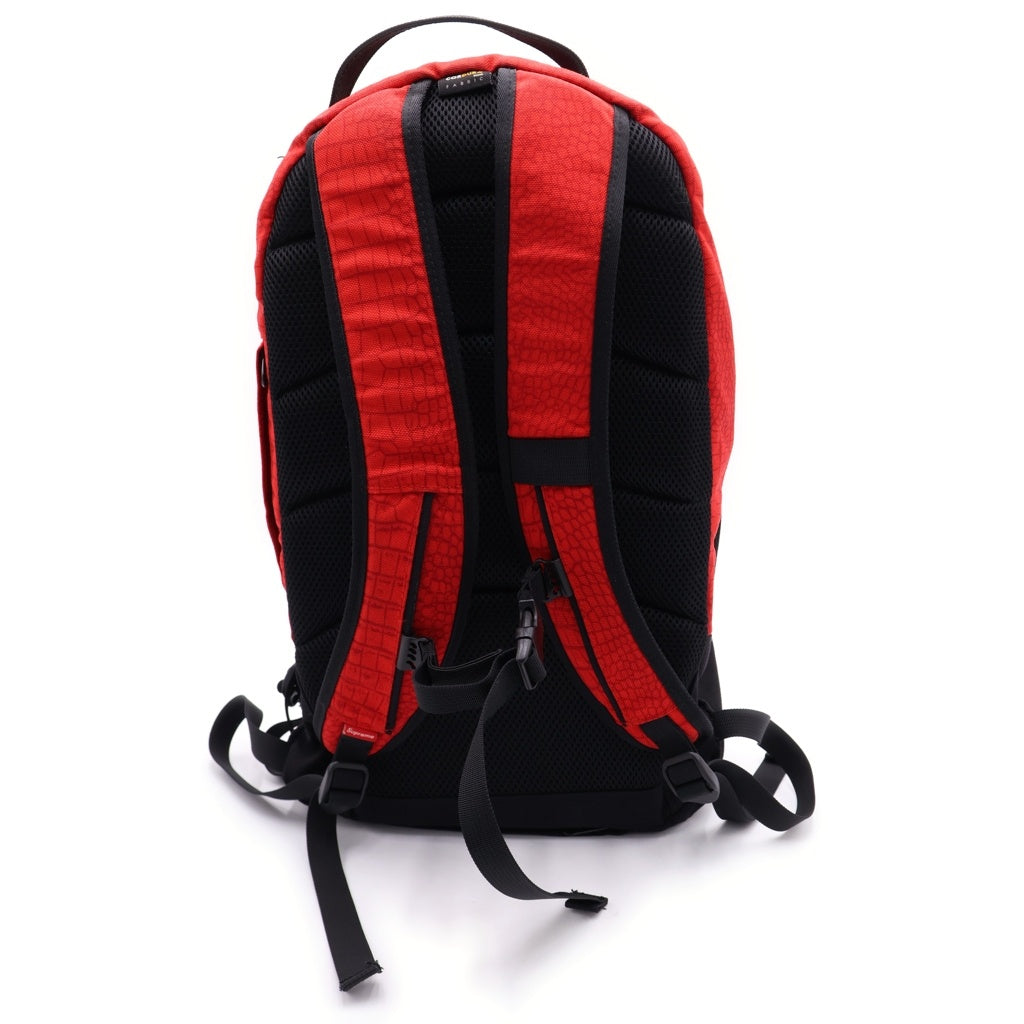 SUPREME(シュプリーム) 13SS Croc Backpack クロコプリント バックパック リュックサック レッド