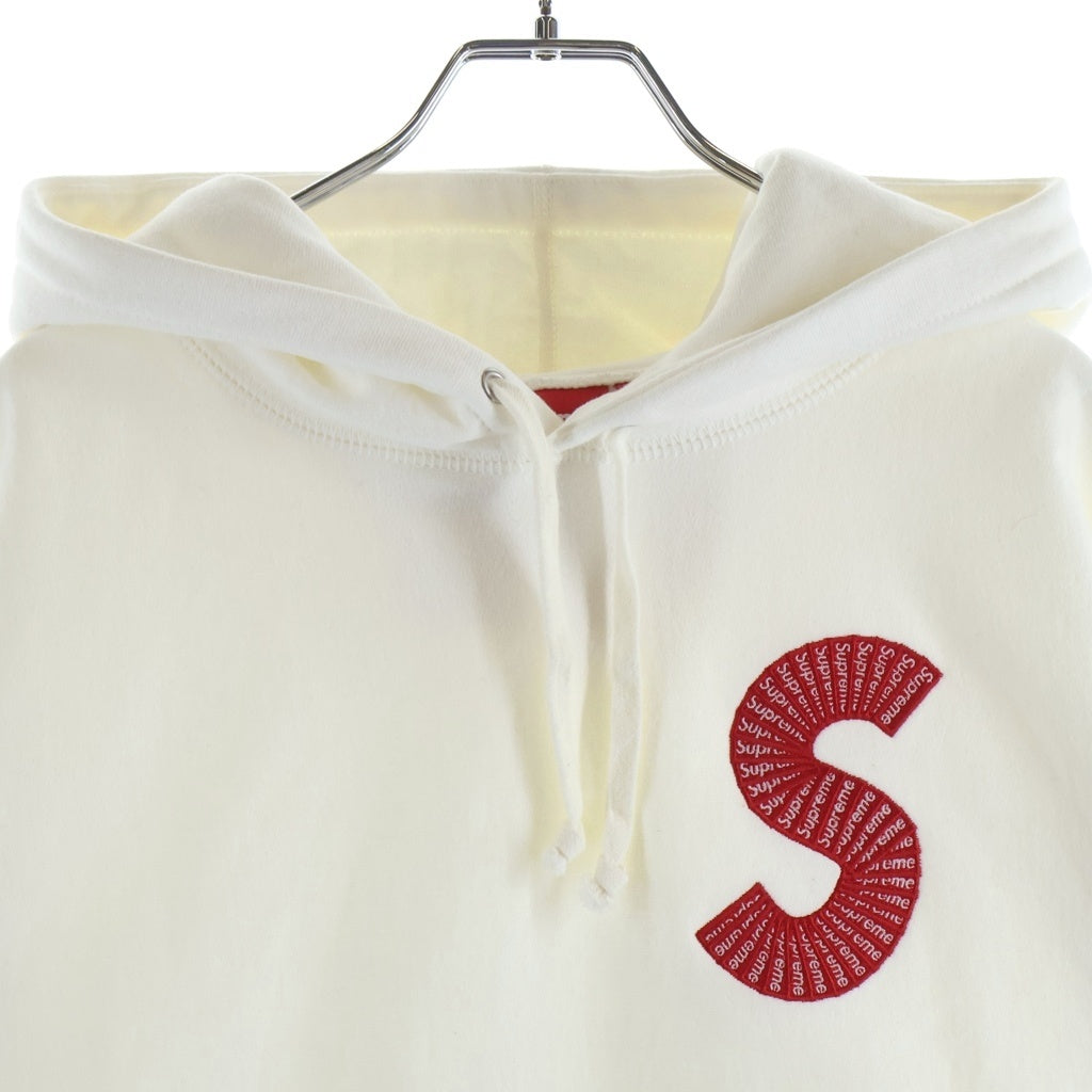 SUPREME(シュプリーム) 20SS S Logo Hooded Sweatshirt Sロゴ スウェット プルオーバーパーカー ホワイト