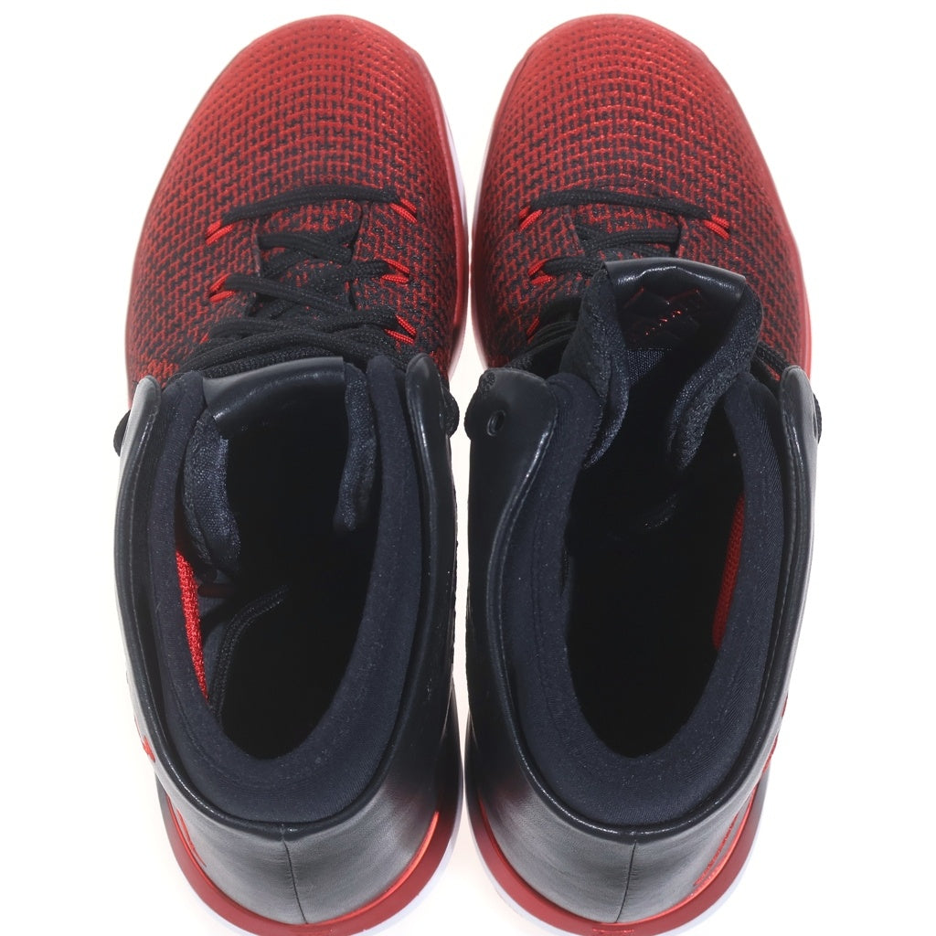 NIKE(ナイキ) AIR JORDAN 31 BANNED 845037-001 エアジョーダン 31 バーンド ハイカットスニーカー ブラック/レッド US10/28cm