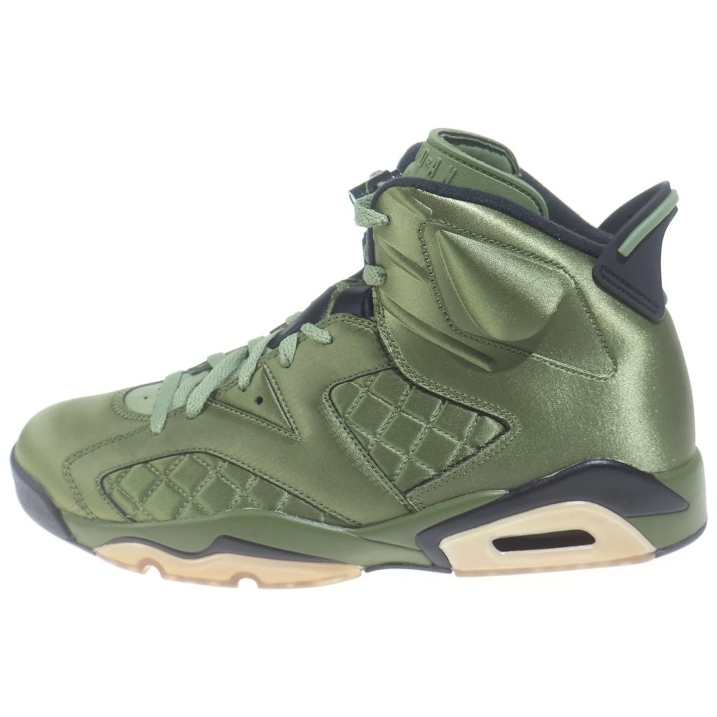 NIKE(ナイキ) 【観賞用2017年製】 AIR JORDAN 6 RETRO PINNACLE AH4614-303 エアジョーダン 6 ピナクル ハイカットスニーカー カーキ US10.5/28.5cm