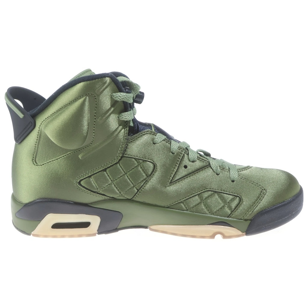 NIKE(ナイキ) 【観賞用2017年製】 AIR JORDAN 6 RETRO PINNACLE AH4614-303 エアジョーダン 6 ピナクル ハイカットスニーカー カーキ US10.5/28.5cm