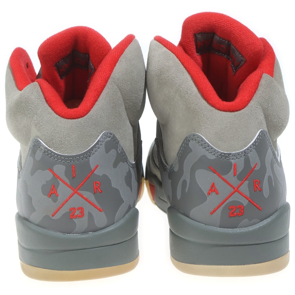 NIKE(ナイキ) AIR JORDAN 5 RETRO 136027-051 エアジョーダン 5 レトロ ハイカットスニーカー グレー US11/29cm