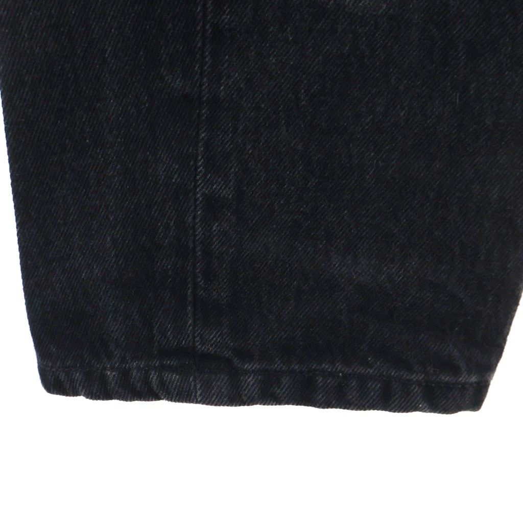 OFF-WHITE(オフホワイト) 18AW SLIM LOW CROTCH スリムロークロッチ デニムパンツ ブラック OMYA005E18386003