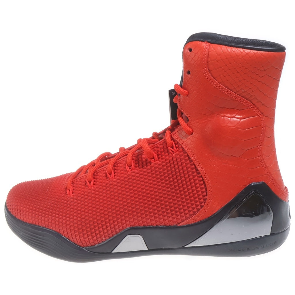 NIKE(ナイキ) KOBE 9 HIGH KRM EXT QS 716993-600 コービー ハイカットスニーカー レッド US10.5/28.5cm