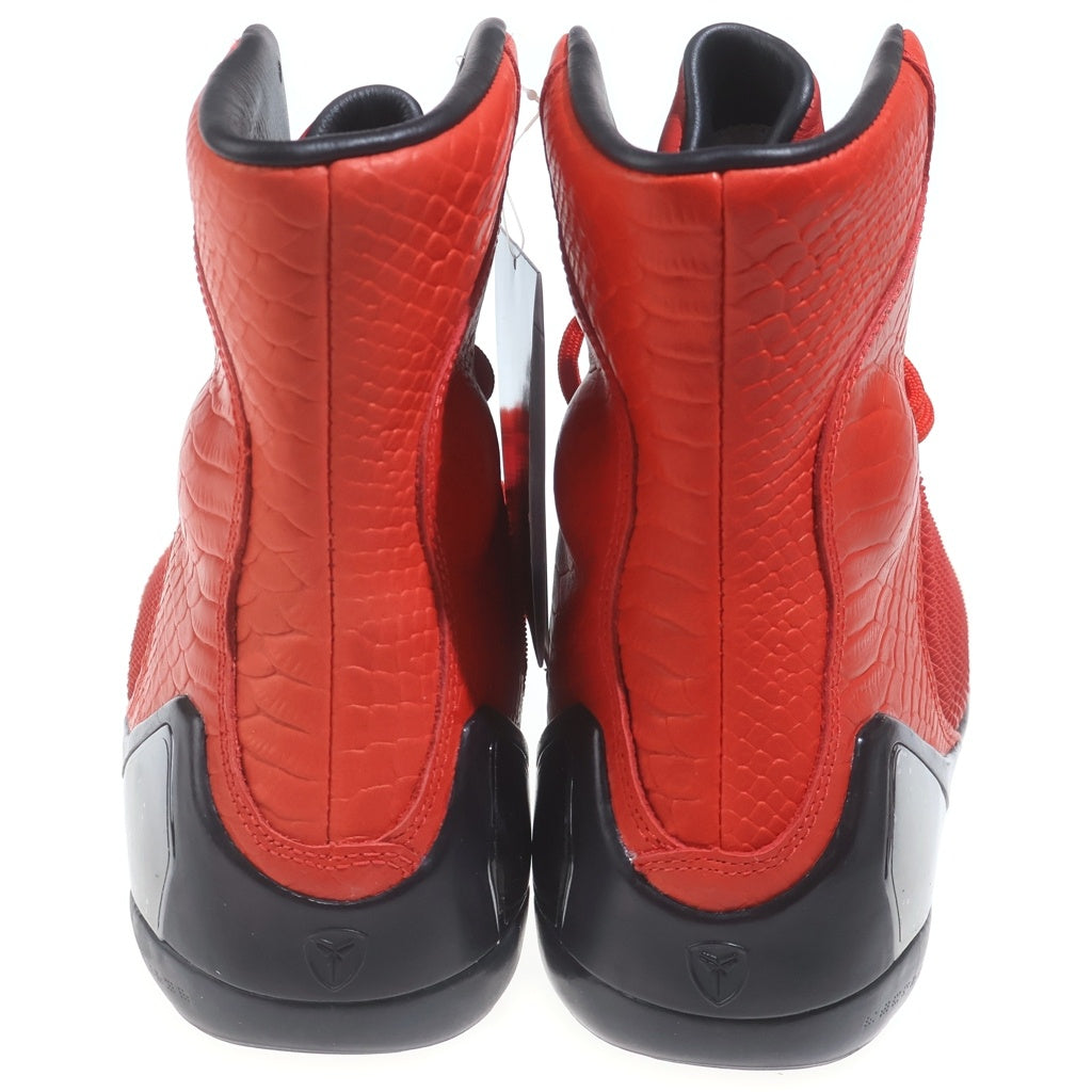 NIKE(ナイキ) KOBE 9 HIGH KRM EXT QS 716993-600 コービー ハイカットスニーカー レッド US10.5/28.5cm
