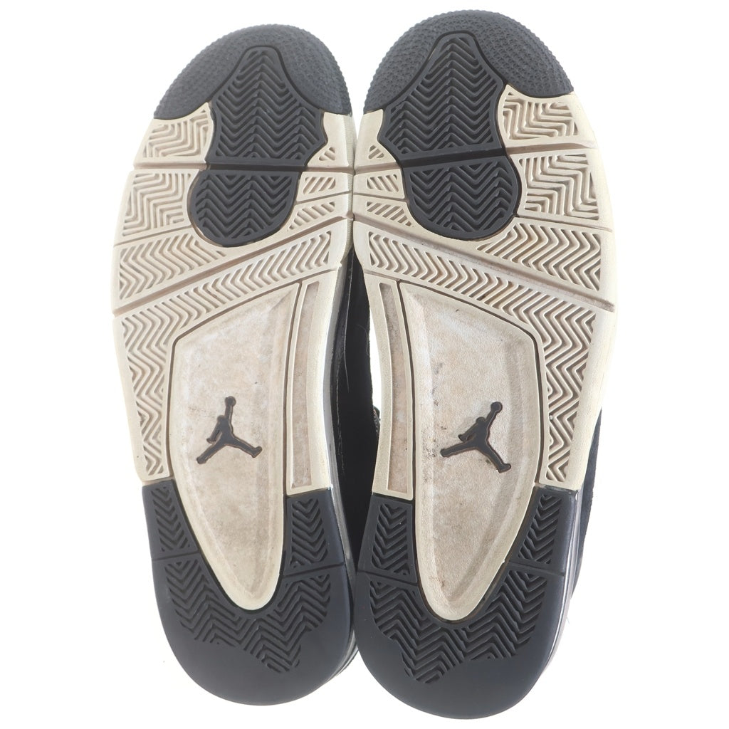 NIKE(ナイキ) 【観賞用 2016年製】 AIR JORDAN 4 RETRO ROYALTY 308497-032 エアジョーダン 4 レトロ ロイヤリティ ハイカットスニーカーブラック US11/29cm
