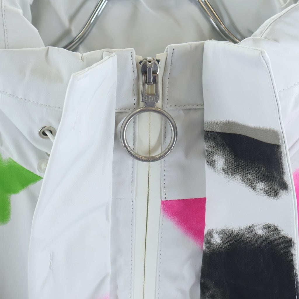 OFF-WHITE(オフホワイト) 18SS ゴアテックス ナイロン グラフィティー マウンテン パーカージャケット ホワイト/マルチ OMBA0031S8003012