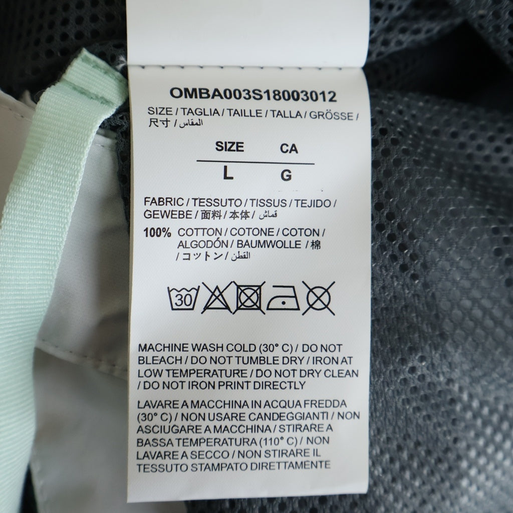 OFF-WHITE(オフホワイト) 18SS ゴアテックス ナイロン グラフィティー マウンテン パーカージャケット ホワイト/マルチ OMBA0031S8003012