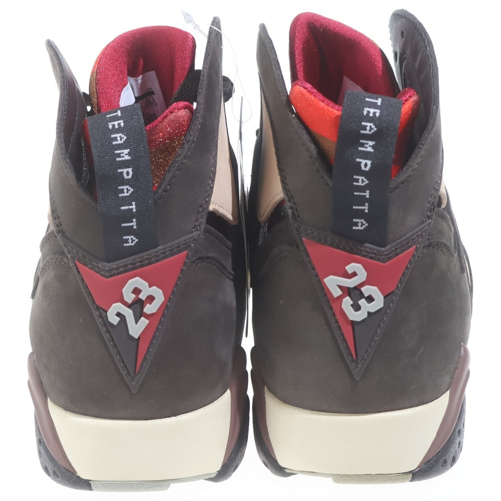NIKE(ナイキ) ×Patta AIR JORDAN 7 OG BROWN AT3375-200 エアジョーダン7 ブラウン ハイカットスニーカー シューズ US10.5/28.5cm ブラウン