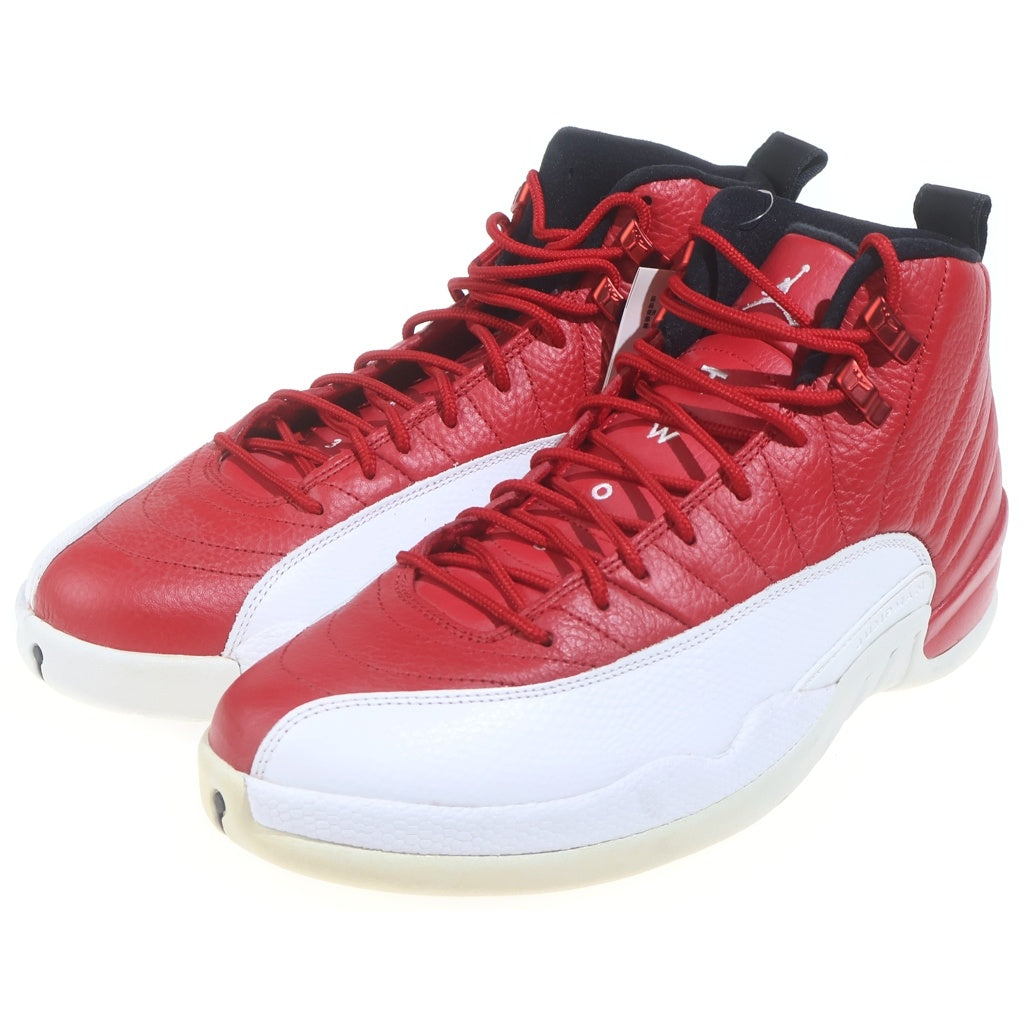 NIKE(ナイキ) 【観賞用 2016年製】 AIR JORDAN 12 RETRO 130690-600 エアジョーダン 12 レトロ ハイカットスニーカー レッド/ホワイト US10.5/28.5cm