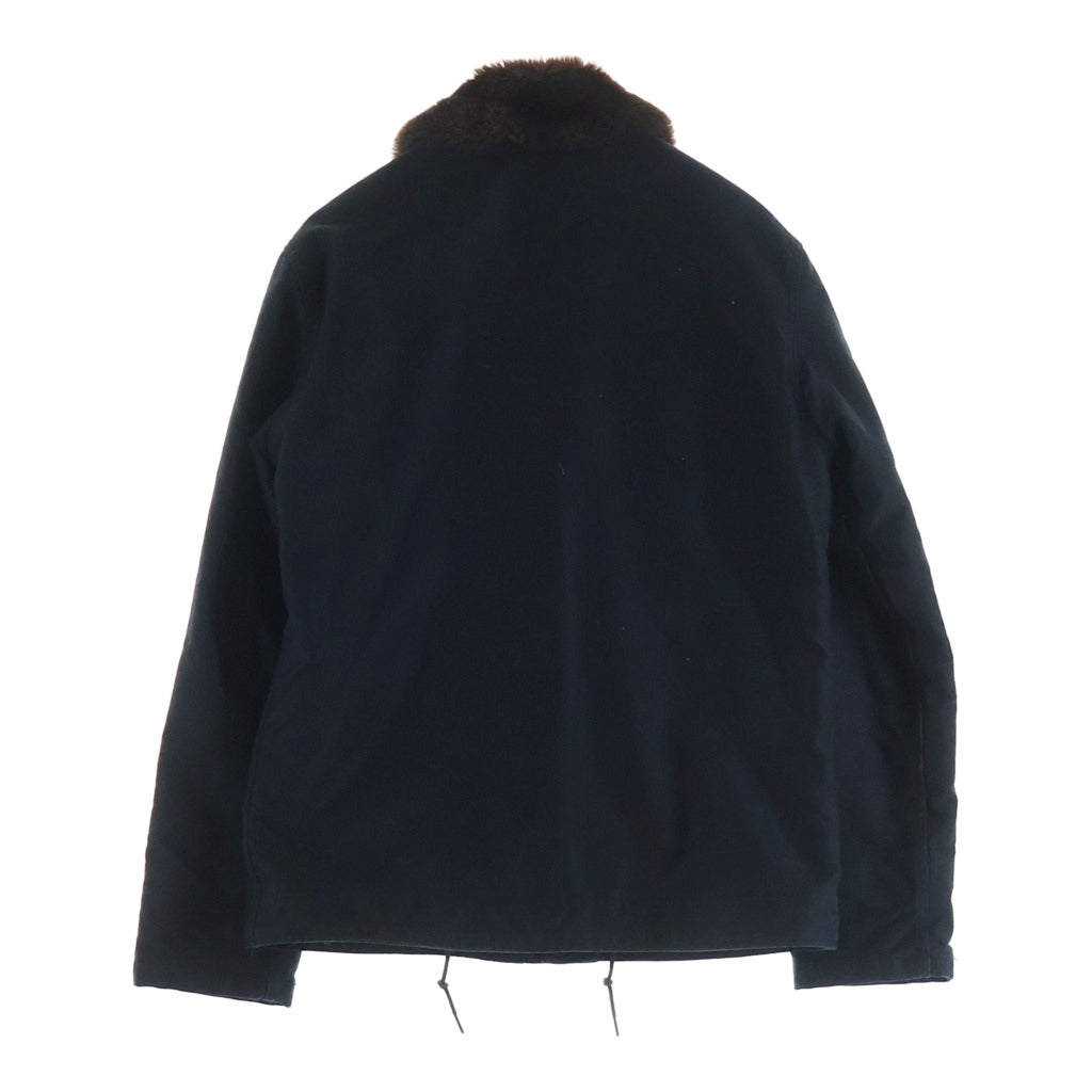 ALPHA INDUSTRIES(アルファ インダストリーズ) N-1 DECK JACKET ボアライナー ミリタリー デッキジャケット ネイビー