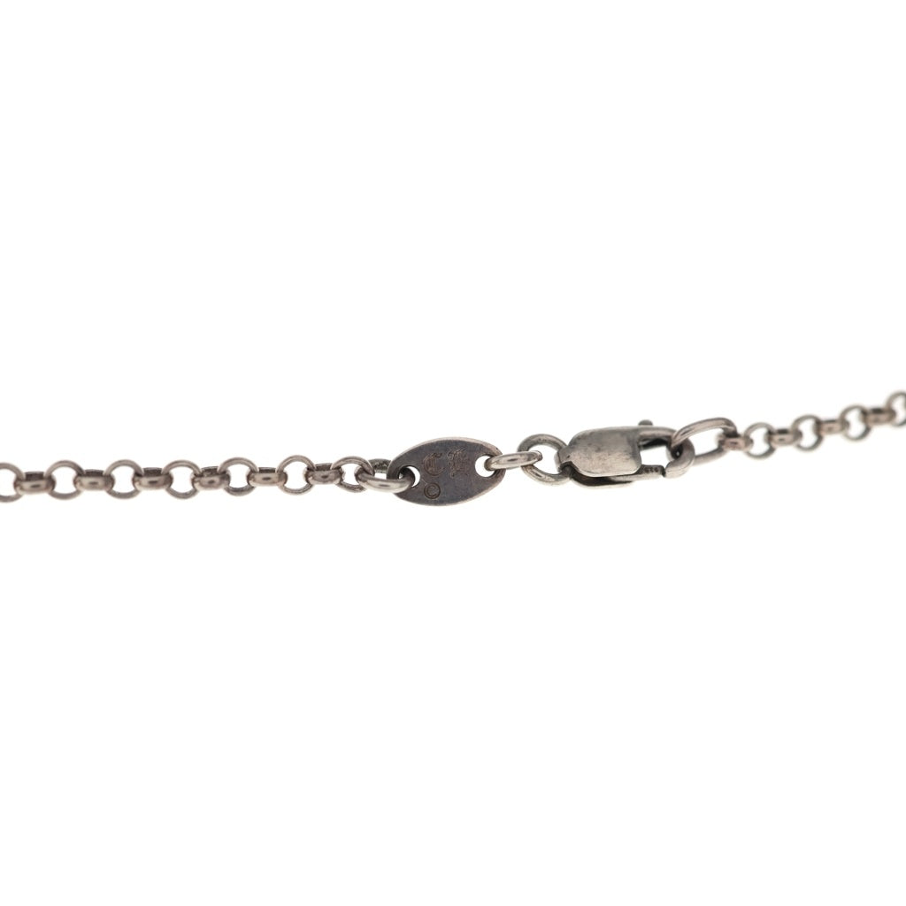 CHROME HEARTS(クロムハーツ) NECKCHAIN R18 ロールチェーンネックレス 18inch シルバー BCA083 レディース
