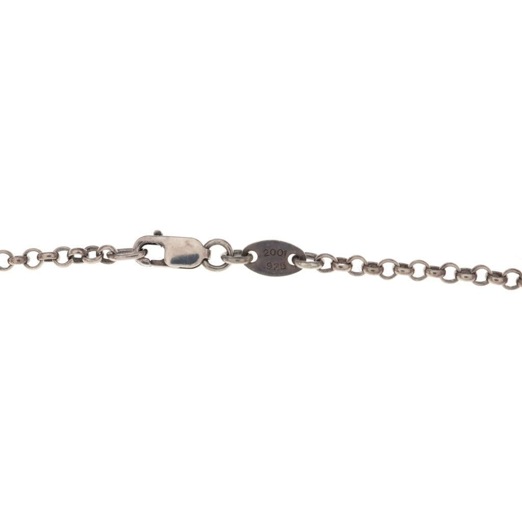 CHROME HEARTS(クロムハーツ) NECKCHAIN R18 ロールチェーンネックレス 18inch シルバー BCA083 レディース