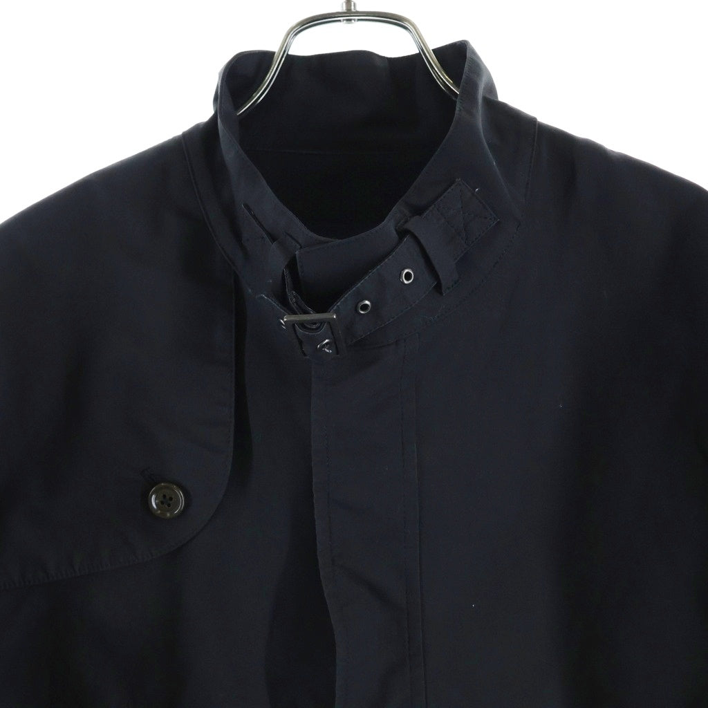 BURBERRY LONDON(バーバリーロンドン) 裏地チェック柄ライナー トレンチコート ブラック BBP85-579-09