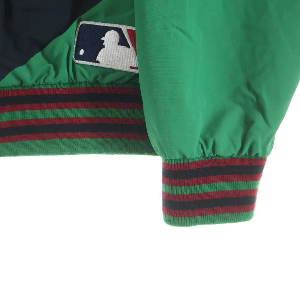 SUPREME(シュプリーム) 21AW ×MLB New York Yankees Track Jacket ニューヨーク ヤンキーストラックジャケット グリーン/レッド