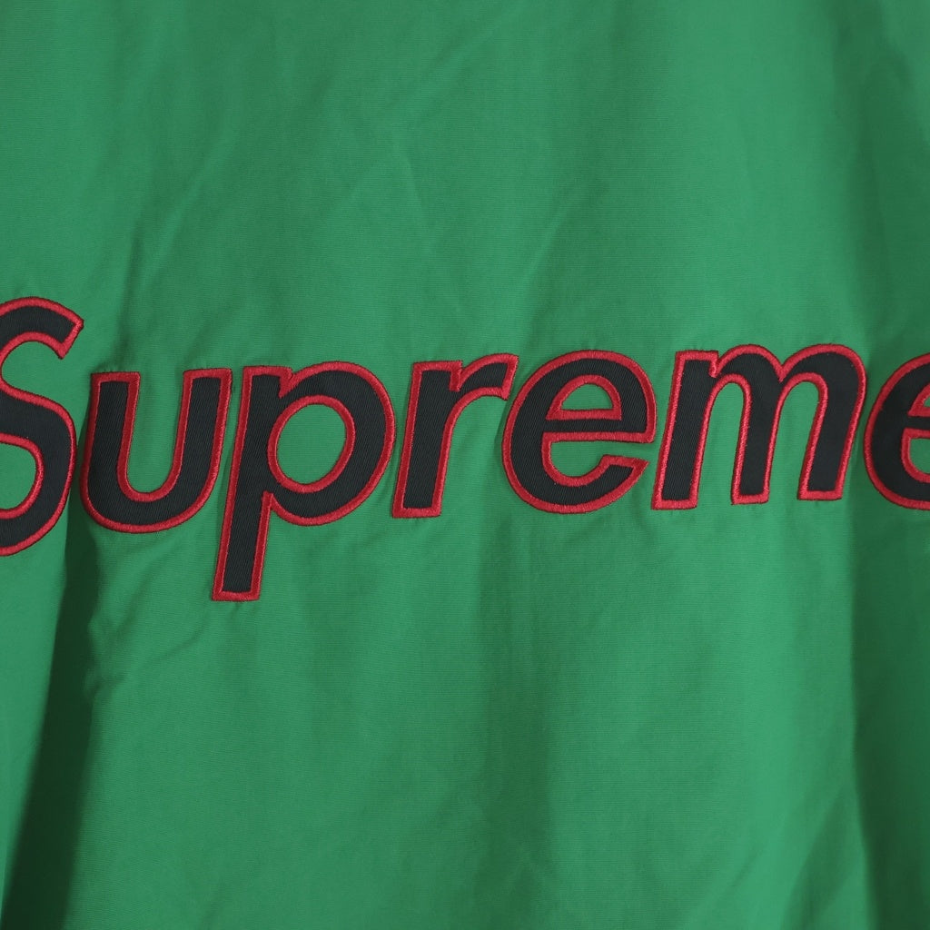 SUPREME(シュプリーム) 21AW ×MLB New York Yankees Track Jacket ニューヨーク ヤンキーストラックジャケット グリーン/レッド