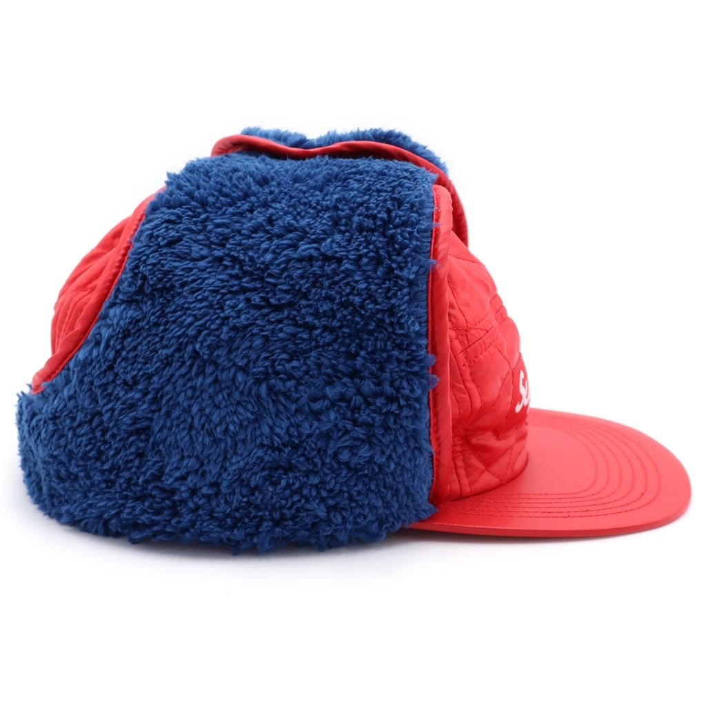 SUPREME(シュプリーム) 16AW Quilted Earflap Camp Cap キルティング イヤーフラップ キャンプ キャップ 帽子 レッド/ブルー