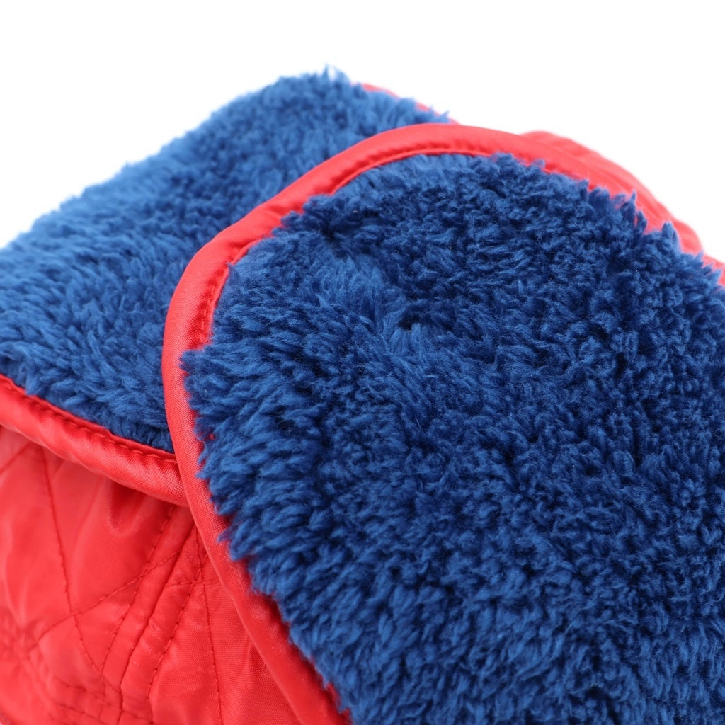 SUPREME(シュプリーム) 16AW Quilted Earflap Camp Cap キルティング イヤーフラップ キャンプ キャップ 帽子 レッド/ブルー