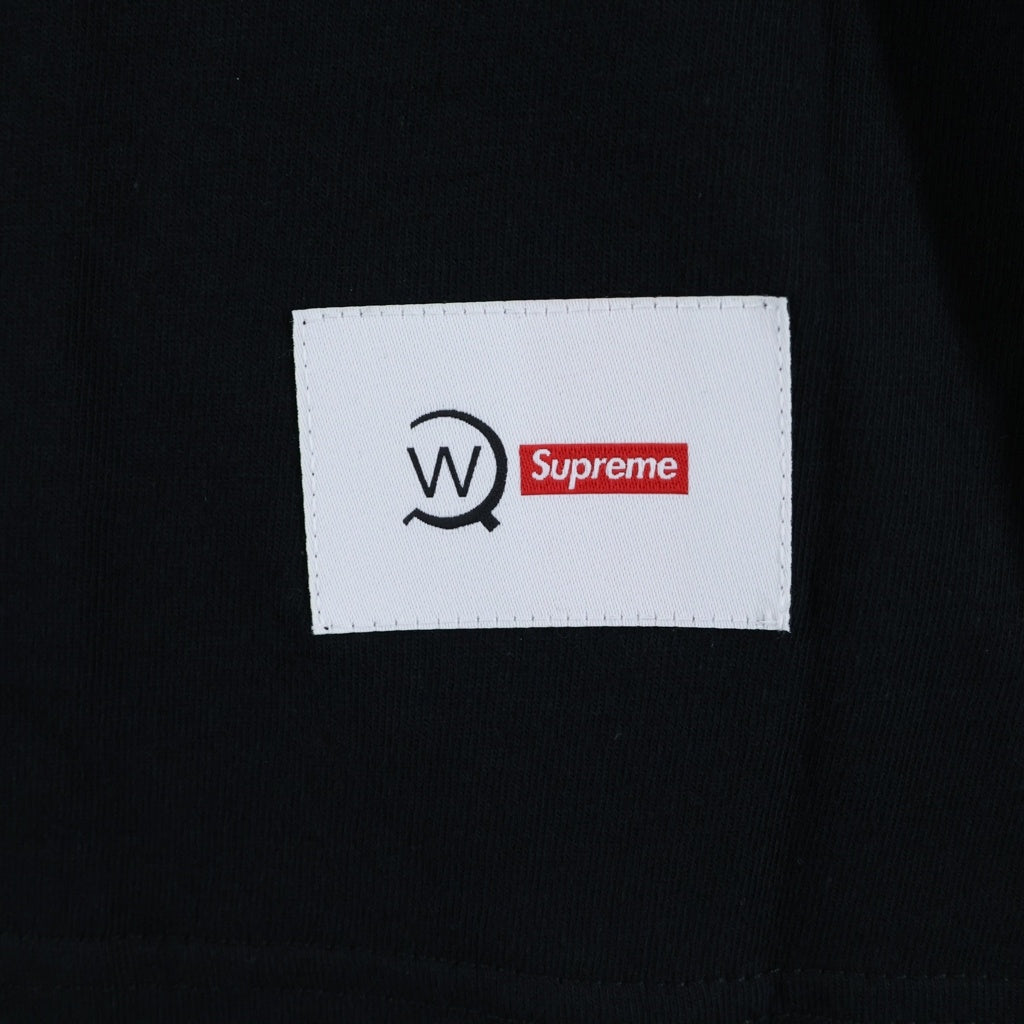 SUPREME(シュプリーム) 21AW ×WTAPS Sicem! Tee ダブルタップス ロゴ クルーネック 半袖 Tシャツ ブラック