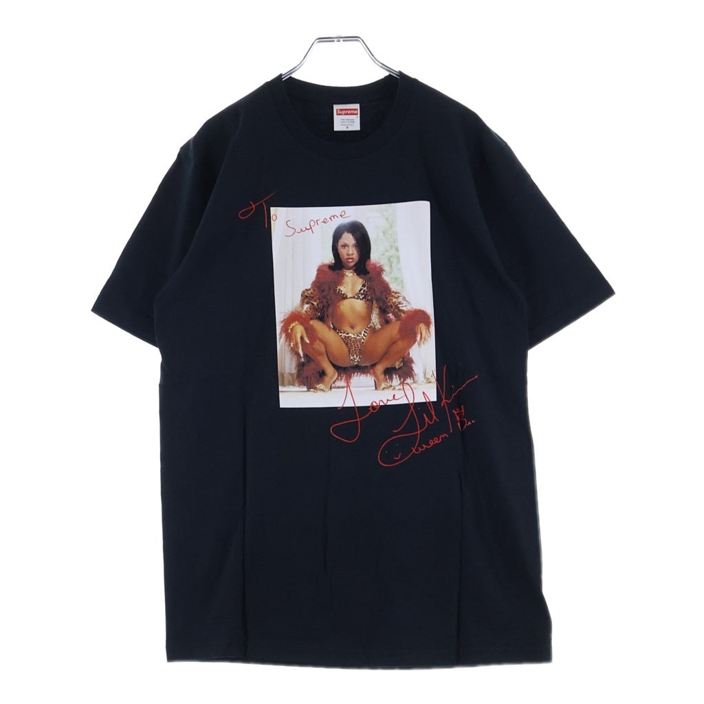 SUPREME(シュプリーム) 22SS Lil Kim Tee リル キム フォトプリント クルーネック 半袖Tシャツ カットソー ブラック