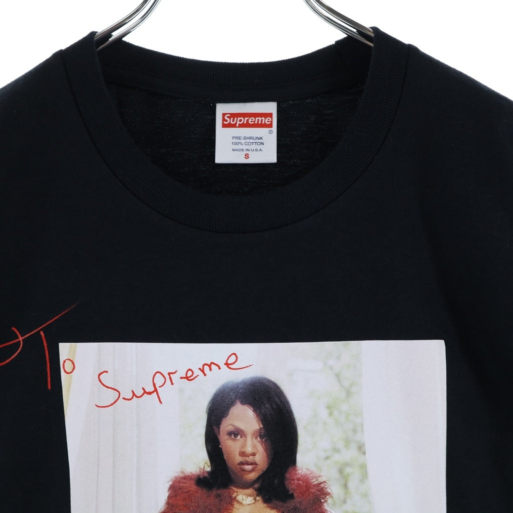 SUPREME(シュプリーム) 22SS Lil Kim Tee リル キム フォトプリント クルーネック 半袖Tシャツ カットソー ブラック