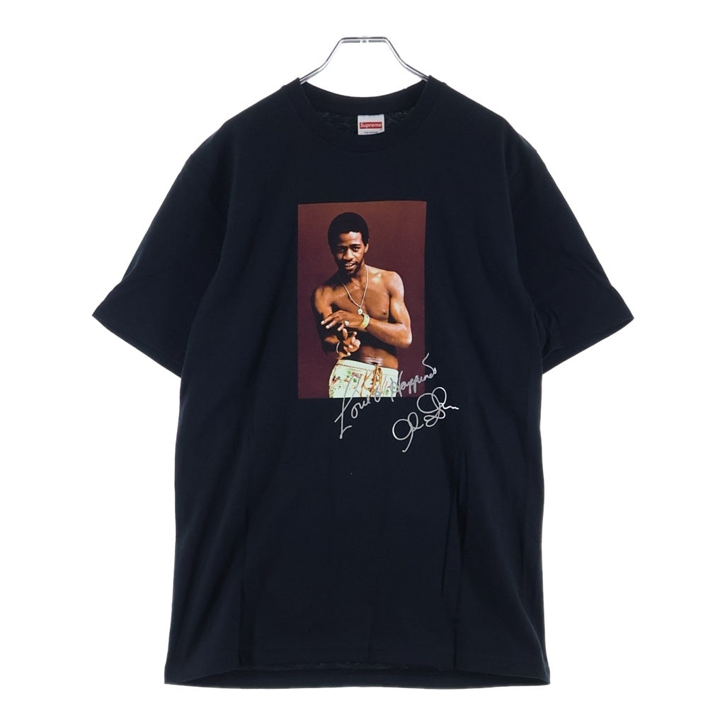 SUPREME(シュプリーム) 22SS Al Green Tee アルグリーン フォトプリント 半袖Tシャツカットソー ブラック