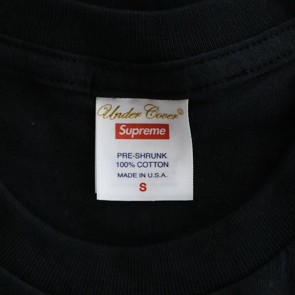SUPREME(シュプリーム) 23SS ×UNDERCOVER Lupin Tee アンダーカバー ルパン三世 プリント クルーネック半袖Tシャツ カットソー ブラック