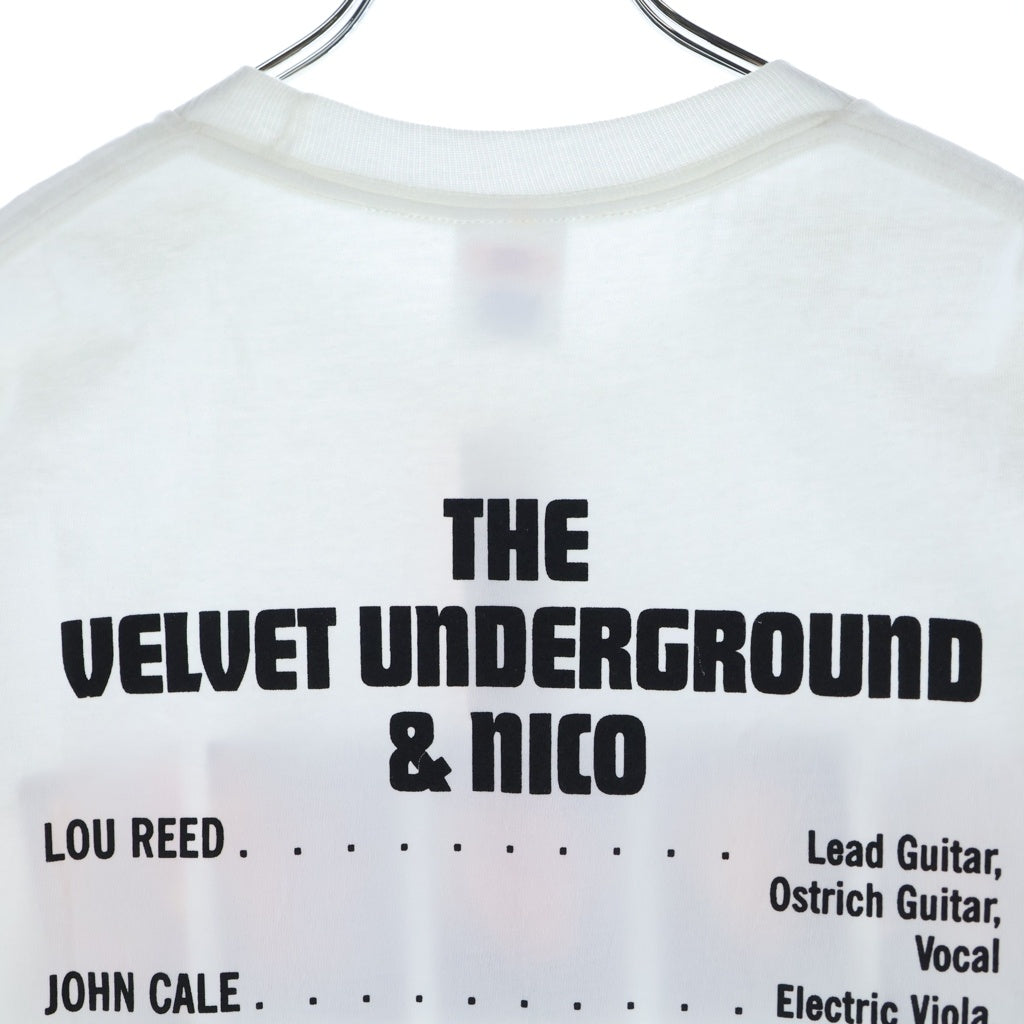 SUPREME(シュプリーム) 19AW The Velvet Underground &Nico Tee ザ ヴェルヴェット アンダーグラウンド アンド ニコ フロントフォトプリント クルーネック カットソー 半袖Tシャツ