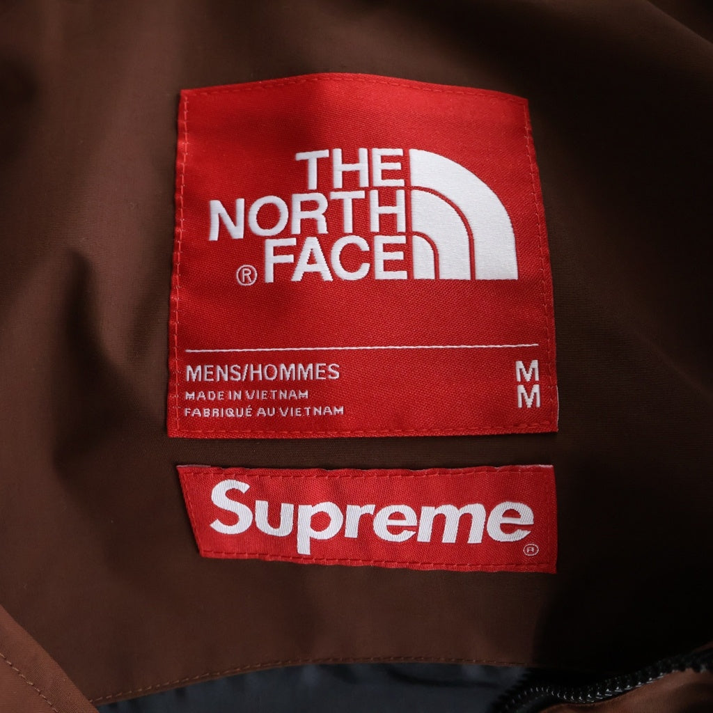 SUPREME(シュプリーム) 22AW ×THE NORTH FACE Steep Tech Padded Apogee Jacket ザノースフェイス スティープ テック パデッド アポジー ジャケット ブラック/ブラウン NY52203I