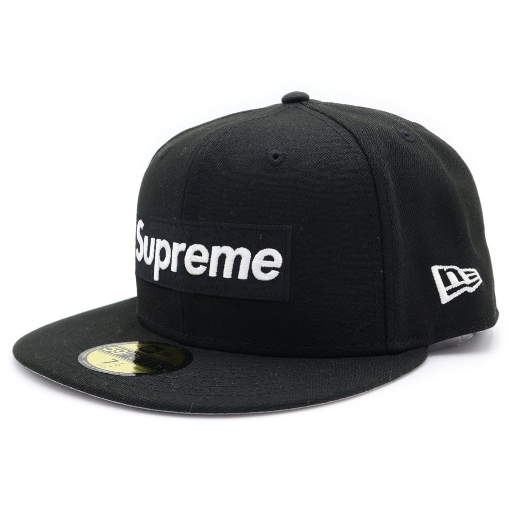 SUPREME(シュプリーム) 24AW ×NEW ERA Grinch Box Logo ニューエラ グリンチ ボックスロゴ 6パネル ベースボールキャップ 帽子 ブラック