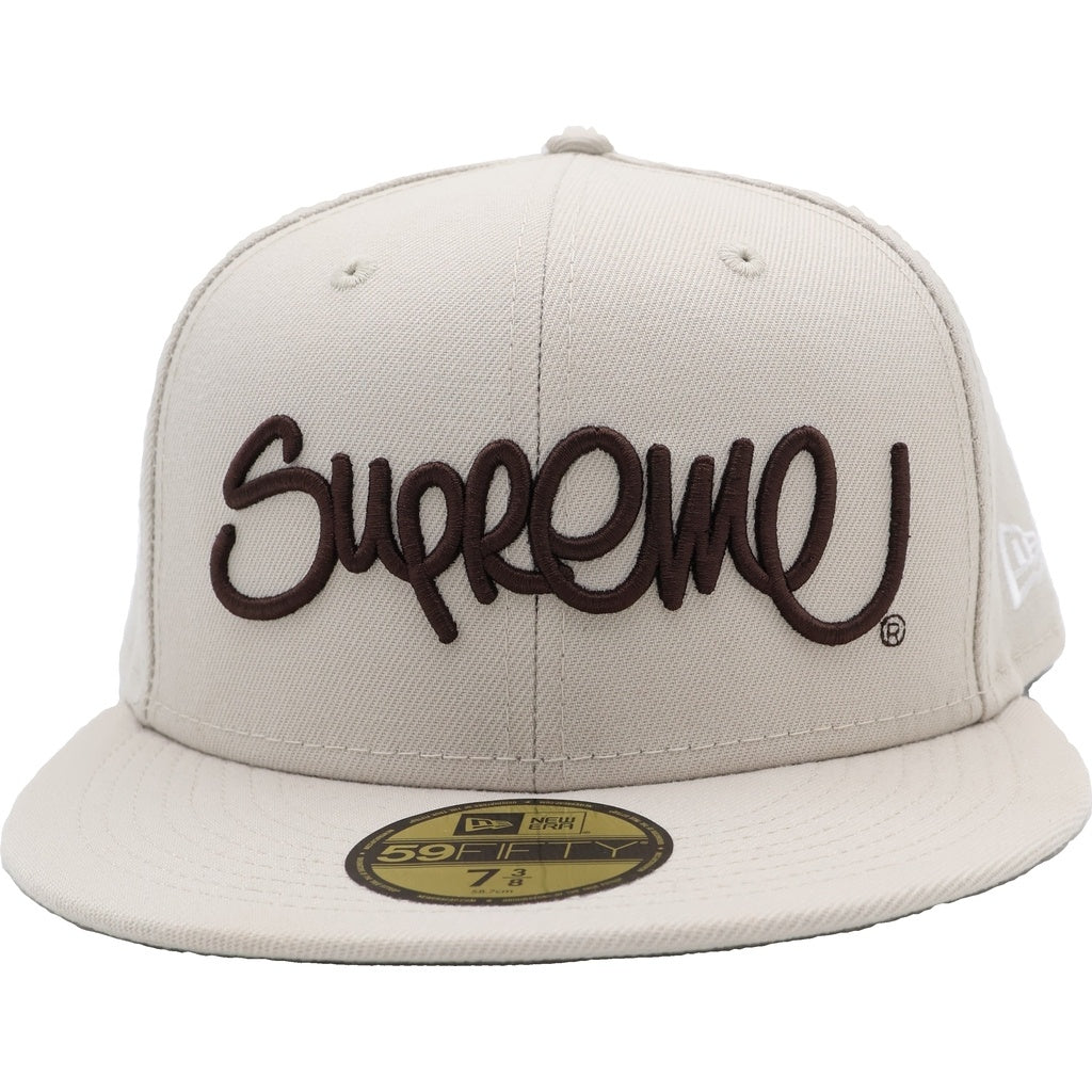 SUPREME(シュプリーム) 22SS ×NEW ERA Handstyle Cap ニューエラ ハンドスタイル ベースボールキャップ 帽子 ベージュ