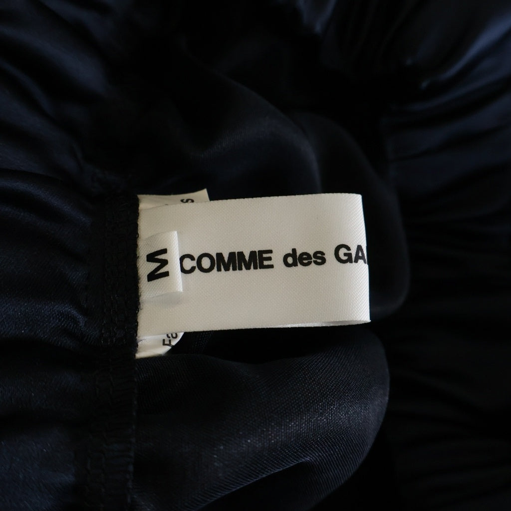 COMME DES GARCONS GIRL(コムデギャルソンガール) 22AW サテン フリル ボリューム スカート ネイビー レディース NJ-S011 AD2022